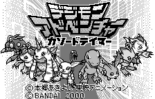 Digimon Adventure - Cathode Tamer Title Screen